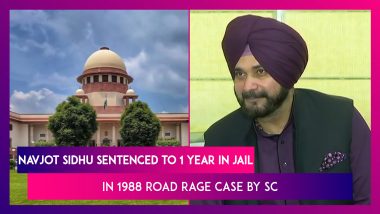 Navjot Sidhu Sentenced To One Year In Jail In 1988 Road Rage Case By Supreme Court
